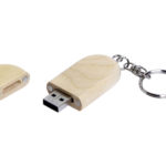 USB 3.0- флешка на 32 Гб овальной формы и колпачком с магнитом, фото 2