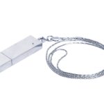 USB 2.0- флешка на 16 Гб с выдвижным механизмом и мини чипом - купить оптом
