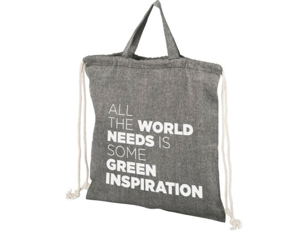 Рюкзак «Be Inspired» из переработанного хлопка - купить оптом