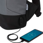 Противокражный рюкзак «Cover» для ноутбука 15’’ из переработанного пластика RPET, фото 4