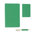 Набор подарочный PROVENCE, Универсальный аккумулятор(5000мАh), блокнот и ручка, зеленый, шт, фото 4