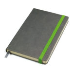 Набор  FANCY:Универсальный аккумулятор(2200мАh), блокнот и ручка в подарочной коробке,зелены, шт, фото 4