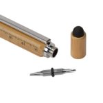 Ручка-стилус из бамбука «Tool» с уровнем и отверткой, фото 7