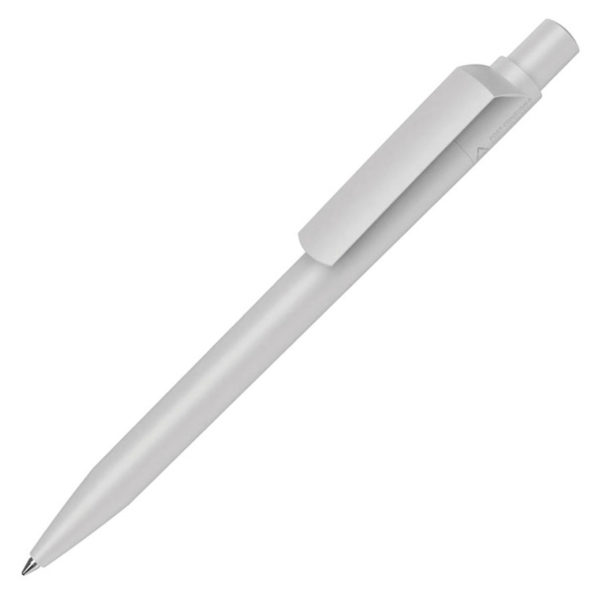 Ручка шариковая DOT RECYCLED, светло-серый, переработанный пластик - купить оптом