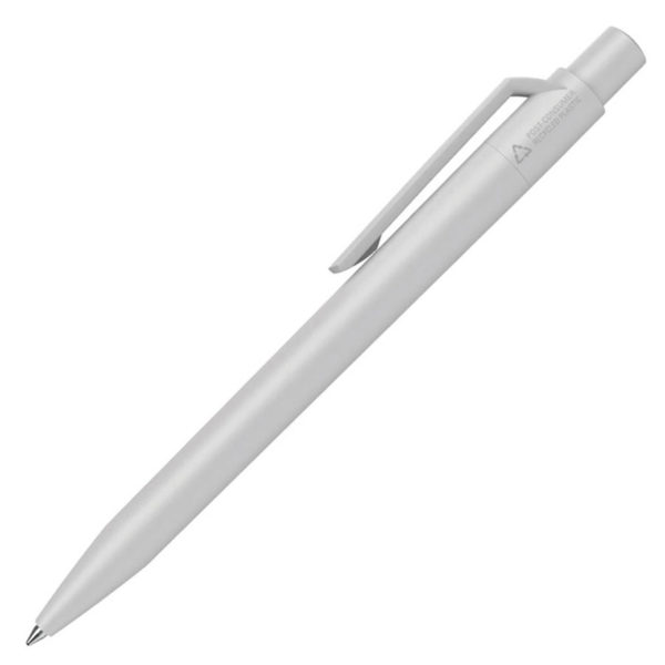 Ручка шариковая DOT RECYCLED, светло-серый, переработанный пластик - купить оптом