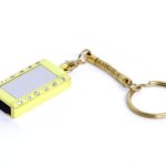 USB 2.0- флешка на 8 Гб «Кулон» с кристаллами и мини чипом, фото 2