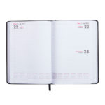 Ежедневник датированный Bliss, А5,  красный, белый блок, без обреза, фото 1