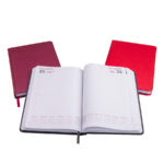 Ежедневник датированный Bliss, А5,  красный, белый блок, без обреза, фото 4