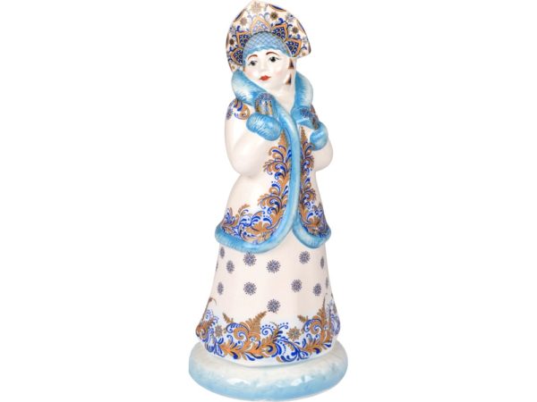 Подарочный набор «Снегурочка»: скульпутра, платок - купить оптом