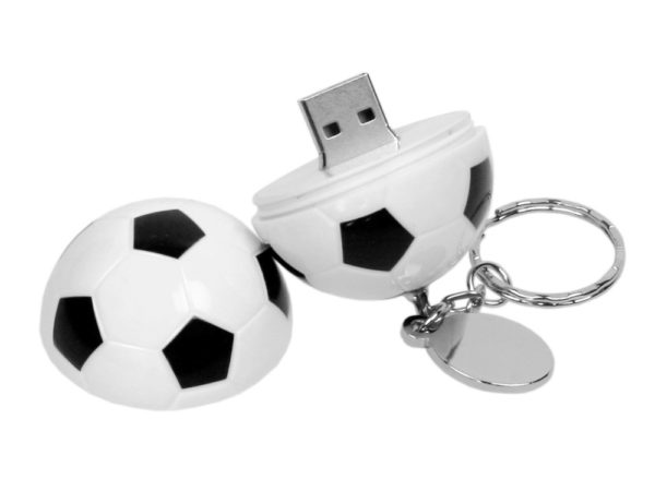 USB 2.0- флешка на 16 Гб в виде футбольного мяча - купить оптом