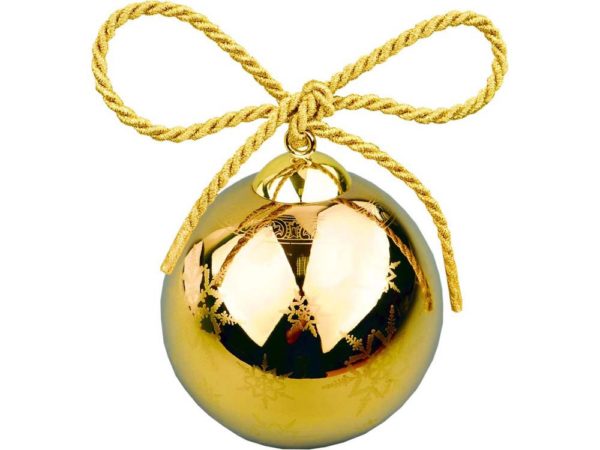 Рождественский шарик «Gold» - купить оптом