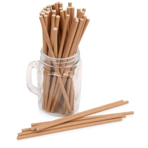 Набор крафтовых трубочек «Kraft straw» - купить оптом