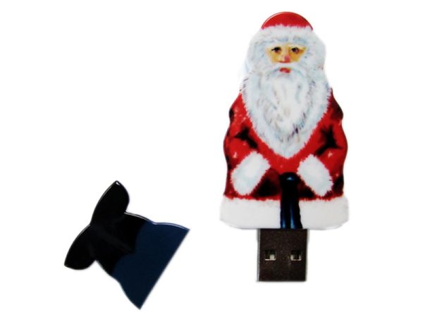 USB 2.0- флешка на 4 Гб «Дед Мороз» - купить оптом