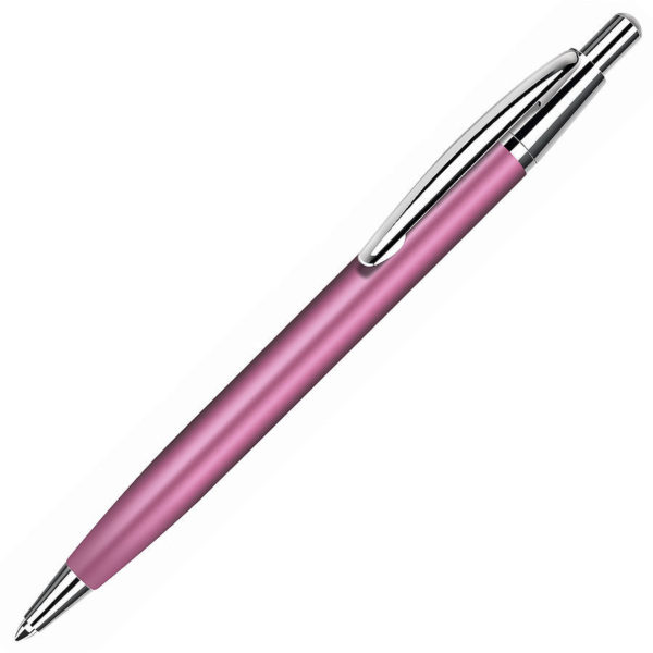 EPSILON, ручка шариковая, розовый/хром, металл - купить оптом