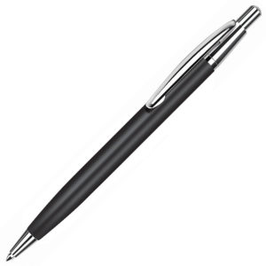 EPSILON, ручка шариковая, черный/хром, металл - купить оптом