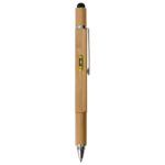 Ручка-стилус из бамбука «Tool» с уровнем и отверткой, фото 5