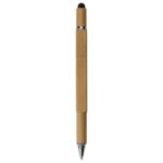 Ручка-стилус из бамбука «Tool» с уровнем и отверткой, фото 4