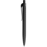 Ручка пластиковая шариковая Prodir QS 03 PRP с рисунком «протектор шины» софт-тач PRP, фото 2