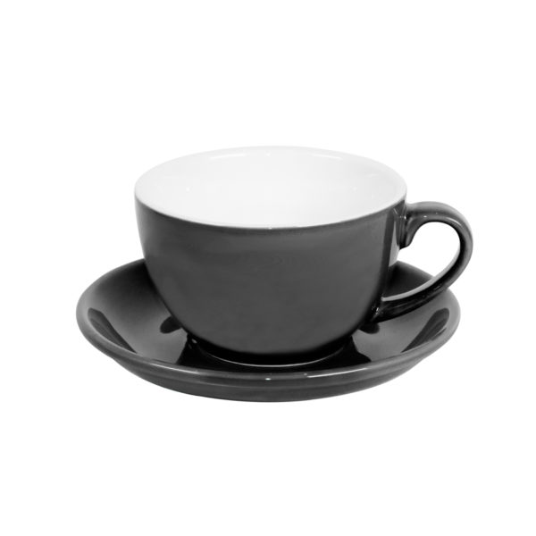 Набор подарочный COFFEE-MEET: бизнес-блокнот, ручка, чайная/кофейная пара, коробка, стружка, черный - купить оптом