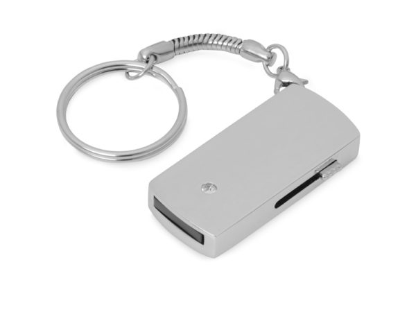 USB 2.0- флешка на 16 Гб с выдвижным механизмом и мини чипом - купить оптом