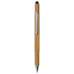 Ручка-стилус из бамбука «Tool» с уровнем и отверткой, фото 2