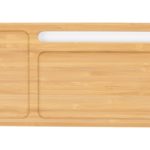 Беспроводное зарядное устройство-органайзер из бамбука «Timber», фото 2