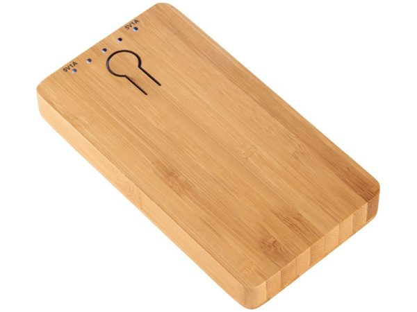 Внешний аккумулятор «Bamboo», 5000 mAh - купить оптом