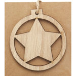 Деревянная подвеска «Natall» в форме звезды, фото 3