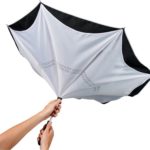 Зонт-трость «Yoon» с обратным сложением, фото 5