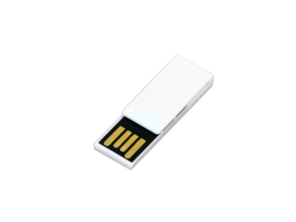 USB 2.0- флешка промо на 16 Гб в виде скрепки - купить оптом