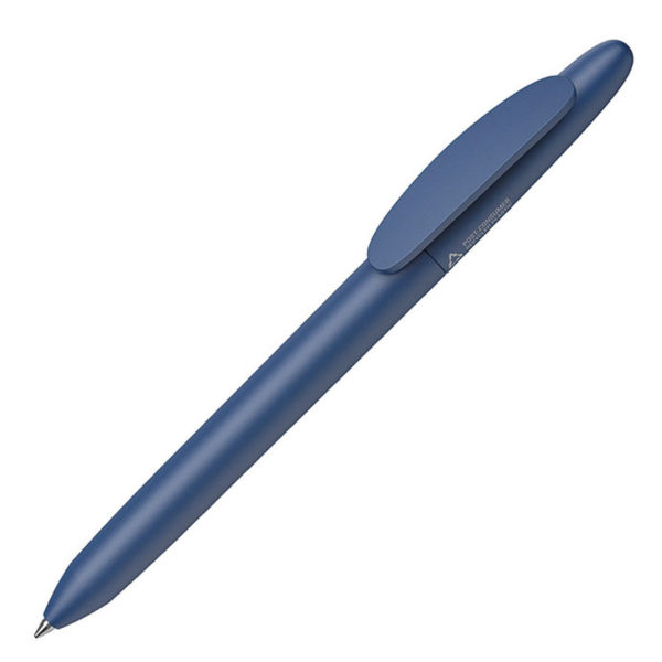 Ручка шариковая ICON PURE RE, синий, переработанный пластик - купить оптом
