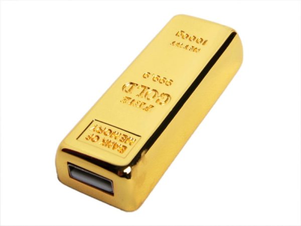 USB 3.0- флешка на 32 Гб в виде слитка золота - купить оптом