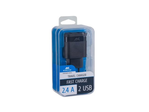 Сетевое зарядное устройство, 2 USB/2.4 A - купить оптом