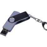 USB 3.0/micro USB/Type-C- флешка на 32 Гб с поворотным механизмом, фото 2