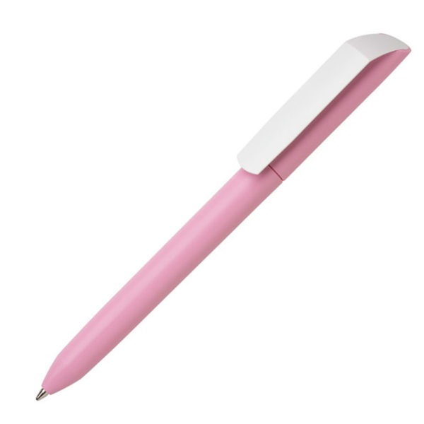 Ручка шариковая FLOW PURE, светло-розовый, пластик - купить оптом