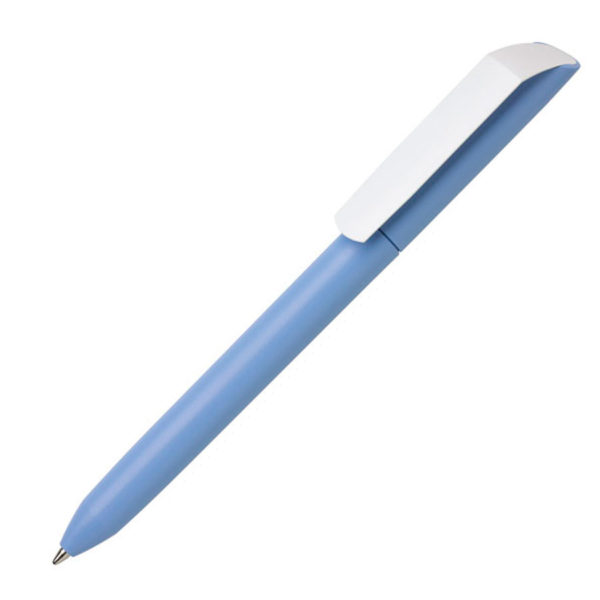Ручка шариковая FLOW PURE, светло-голубой, пластик - купить оптом