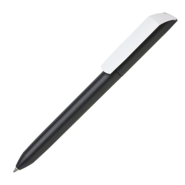 Ручка шариковая FLOW PURE, черный, пластик - купить оптом