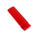 Зажигалка пьезо ISKRA, красная, 8,24х2,52х1,17 см, пластик/тампопечать, фото 1