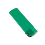 Зажигалка пьезо ISKRA, зеленая, 8,24х2,52х1,17 см, пластик/тампопечать, фото 1