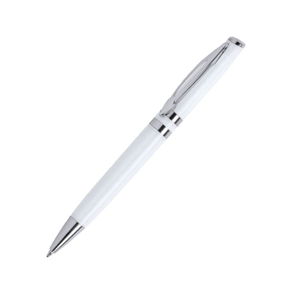 SERUX, ручка шариковая, белый, пластик, металл - купить оптом