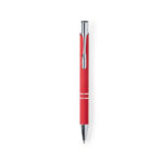 ZROMEN, ручка шариковая, красный, металл, софт-покрытие, фото 1