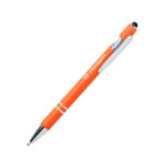 LEKOR, ручка шариковая со стилусом, оранжевый, металл, фото 1