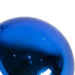 Шар новогодний Gloss, диаметр 8 см., пластик, синий, фото 9