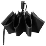 Складной зонт Gear Black, фото 4