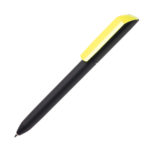 Ручка шариковая FLOW PURE, покрытие soft touch, неоновый оранжевый, пластик - купить оптом