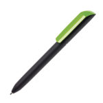 Ручка шариковая FLOW PURE, покрытие soft touch, неоновый оранжевый, пластик - купить оптом