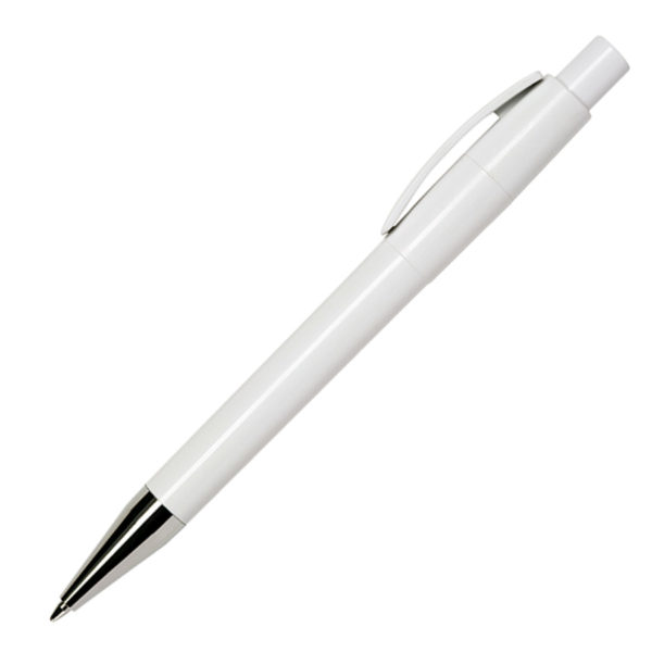 Ручка шариковая NEXT, белый, пластик - купить оптом