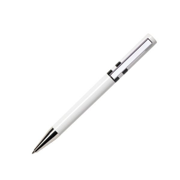 Ручка шариковая ETHIC, черный, пластик, металл - купить оптом