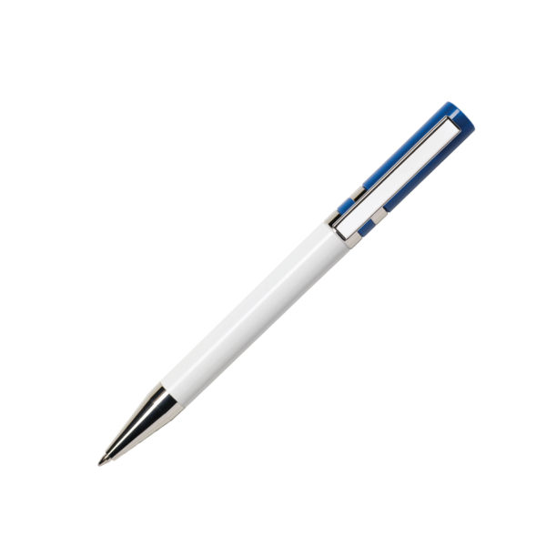Ручка шариковая ETHIC, синий, пластик, металл - купить оптом