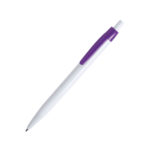 KIFIC, ручка шариковая, белый/синий, пластик - купить оптом